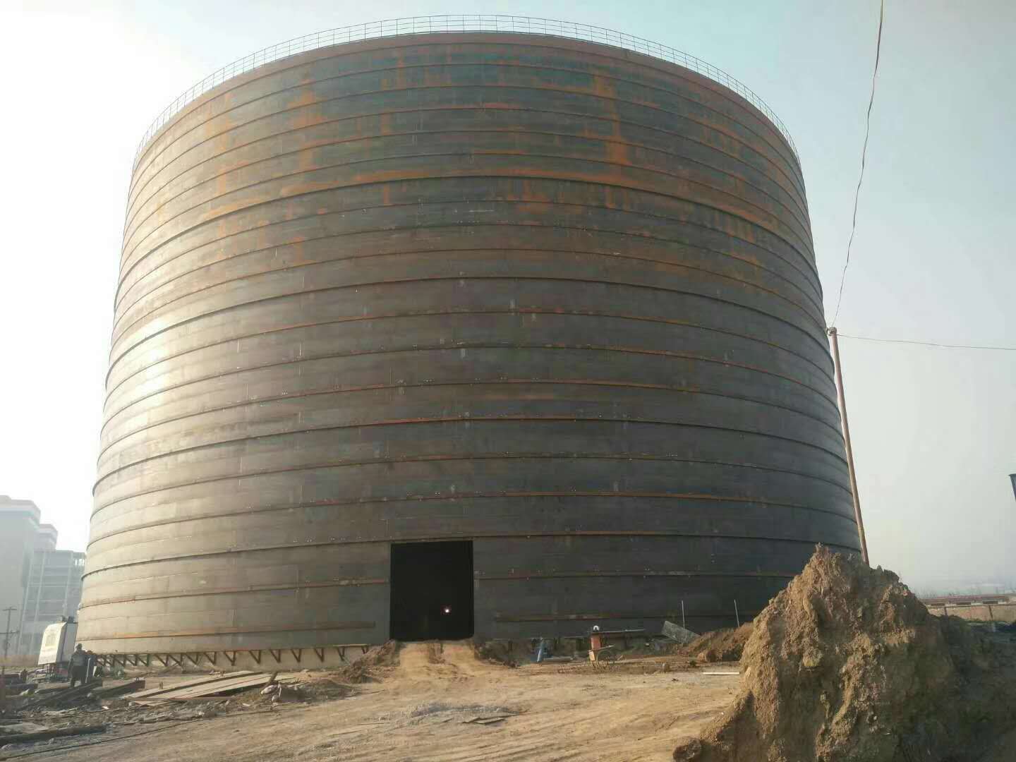 崇左承建大型钢板库的好处及原理